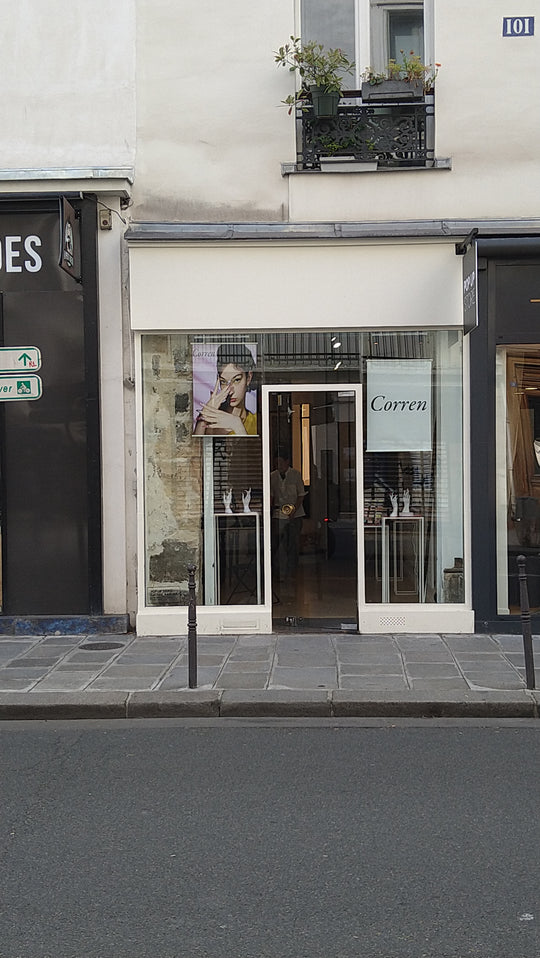 The pop-up store in Paris